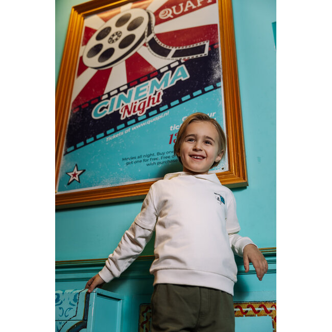 Quapi - Sweater  Heath - Ivory White