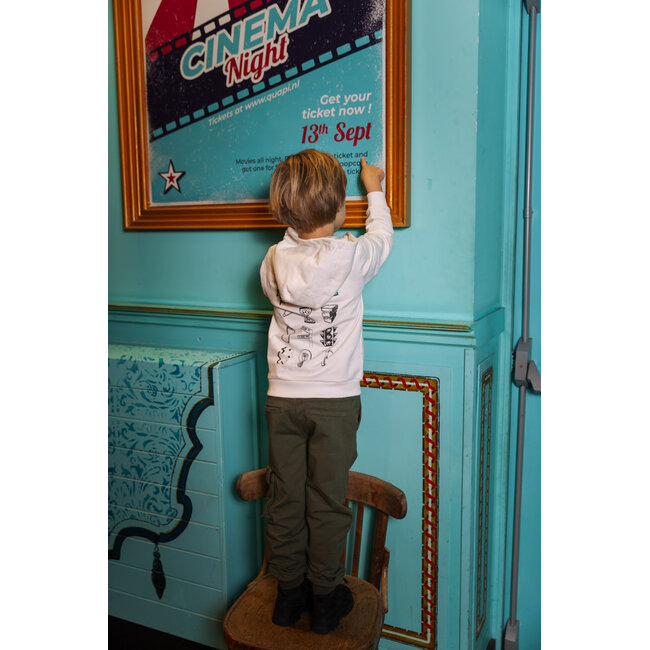 Quapi - Sweater  Heath - Ivory White