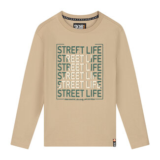 SKURK Skurk - Longsleeve Lasse - Sand