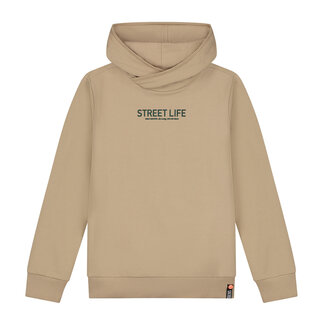 SKURK Skurk - Hoodie Sudem - Sand