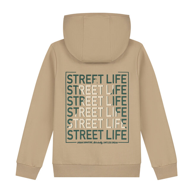 Skurk - Hoodie Sudem - Sand