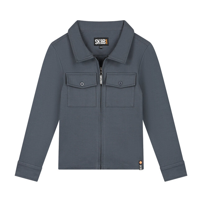 Skurk - Zip Overshirt Siraj - Grey