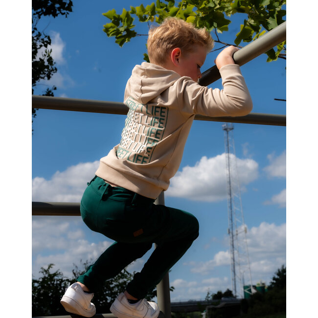 Skurk - Hoodie Sudem - Sand