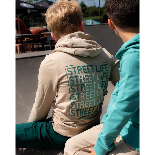 Skurk - Hoodie Sudem - Sand