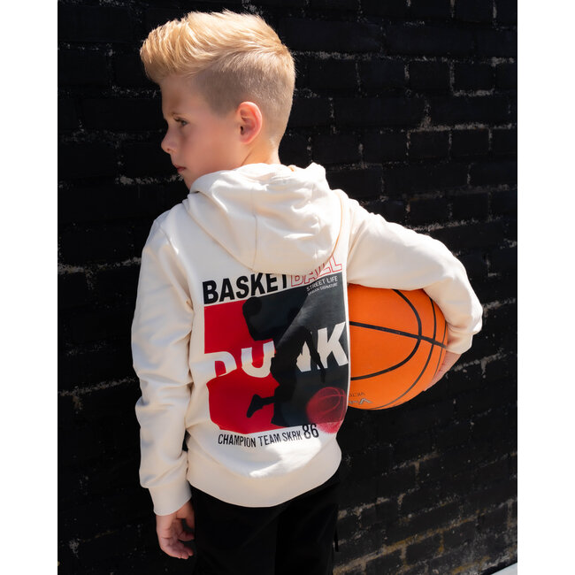 Skurk - Hoodie Selle - Offwhite