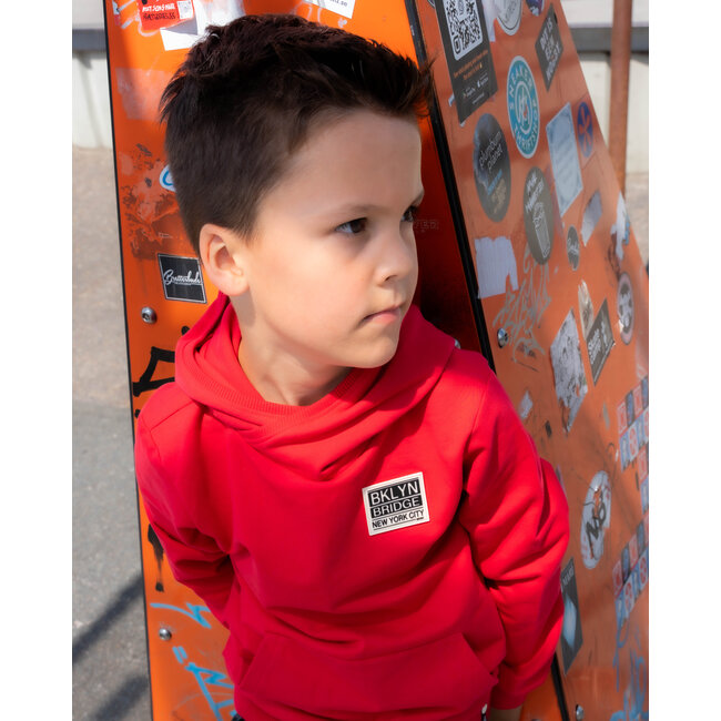 Skurk - Hoodie Saza - Red