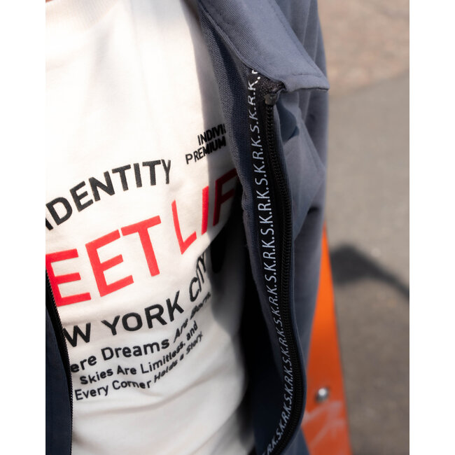 Skurk - Zip Overshirt Siraj - Grey