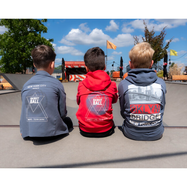 Skurk - Hoodie Sek - Grey