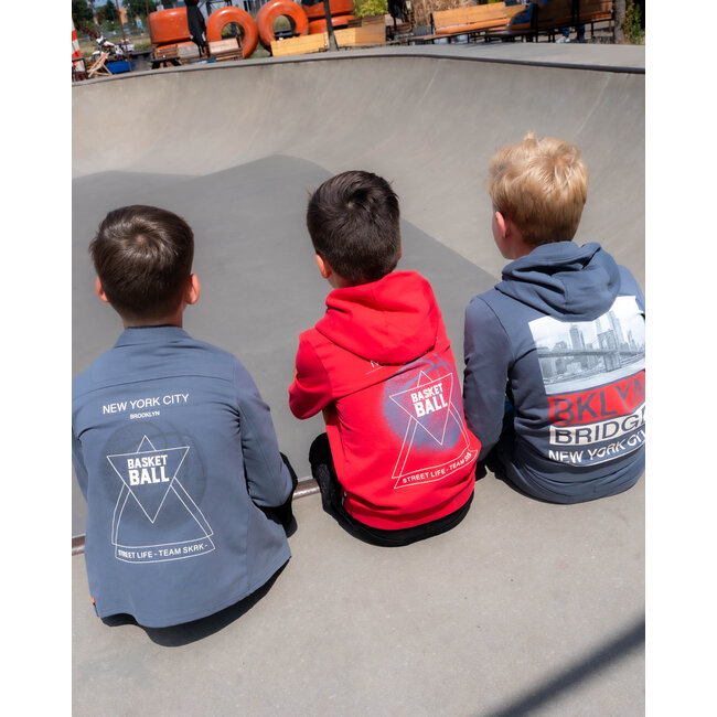 Skurk - Hoodie Sek - Grey