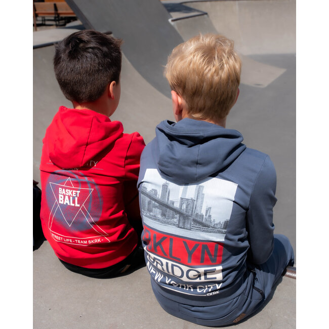 Skurk - Hoodie Saza - Red