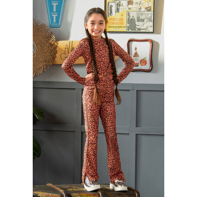 B.Nosy - Printed Top Toscha - Leopard Texas