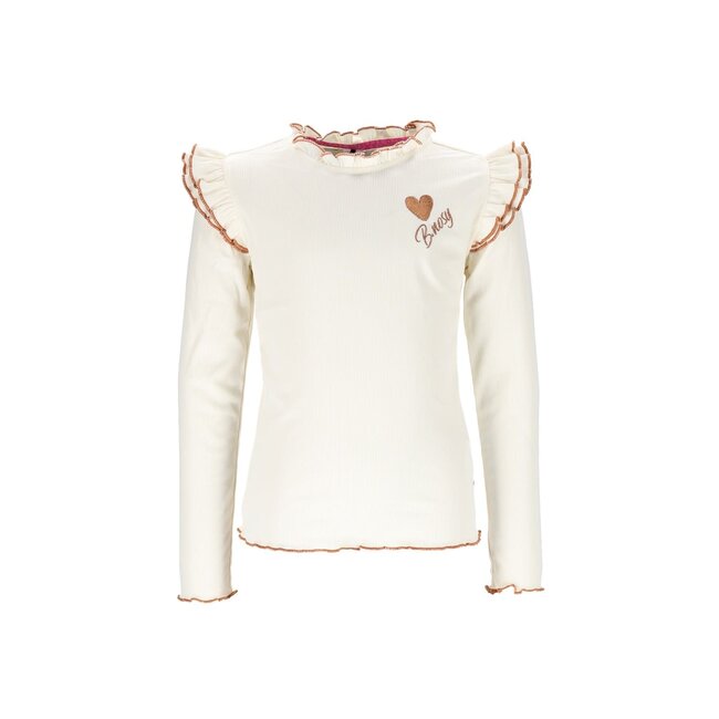 B.Nosy - Top wit Ruffles Tonya - Ecru