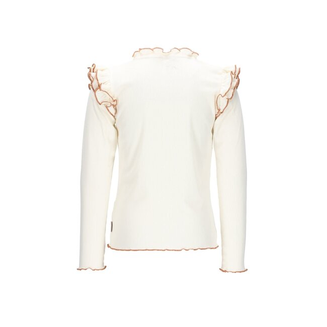 B.Nosy - Top wit Ruffles Tonya - Ecru