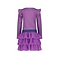 B.Nosy - Dress with Multi Layer Mesh Skirt Dora - Crushed Grape