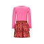 B.Nosy - Dress with 2-Layer Printed Skirt Daphne - Pink Carnation