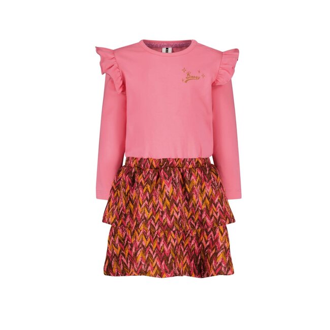 B.Nosy - Dress Daphne - Pink Carnation