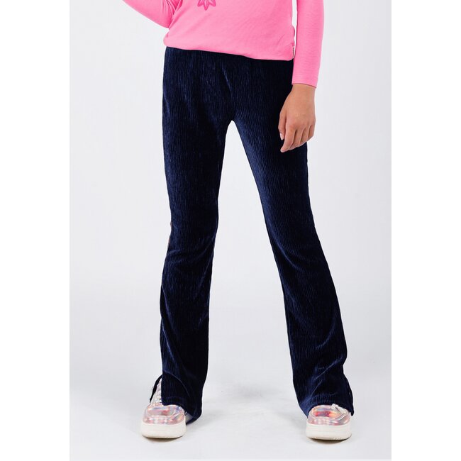 B.Nosy - Flared Pants Puck - Navy