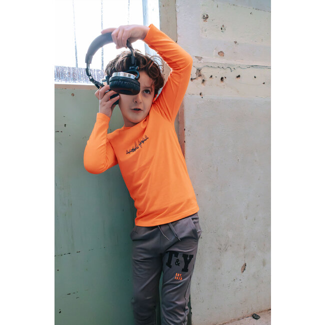 Tygo & Vito - Longsleeve Mase - Orange Clownfish