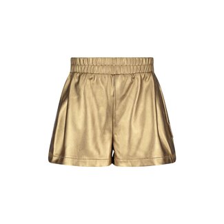 B.Nosy B.Nosy - Fake Leather Shorts Pam -  Light Gold