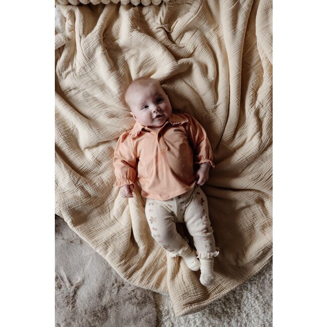 Levv - Pants Leena - AOP Sand Flower