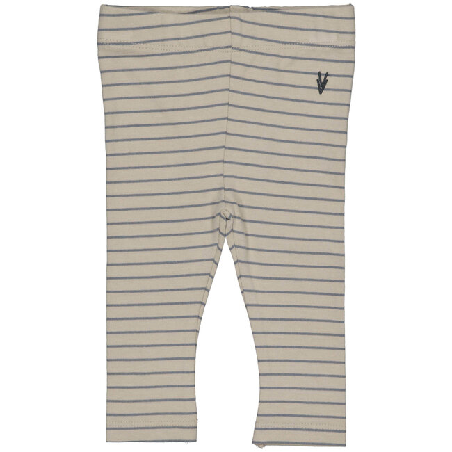 Levv - Pants Lio - AOP Light Grey Stripe