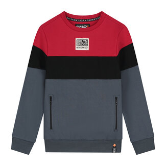 SKURK Skurk - Sweater Saba - Colourblock Red