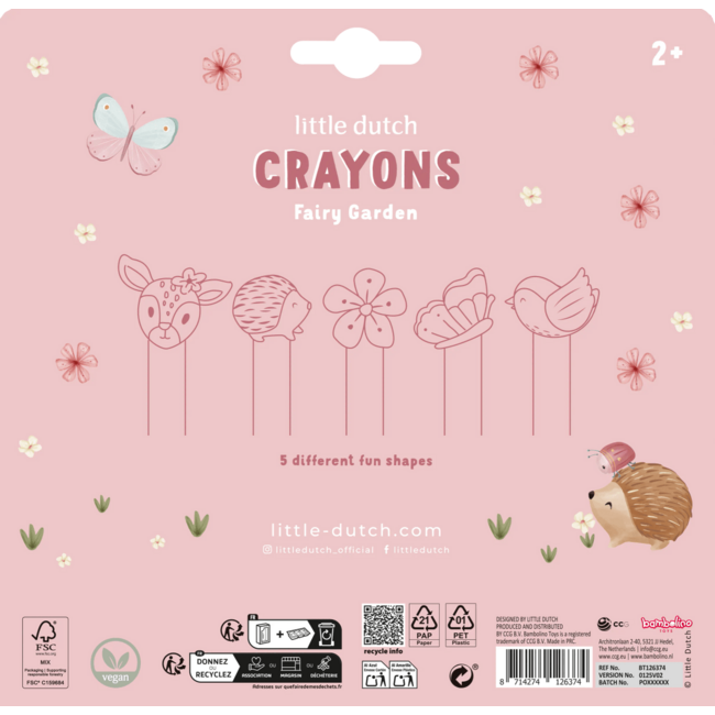 Little Dutch - Waskrijtjes - Fairy Garden
