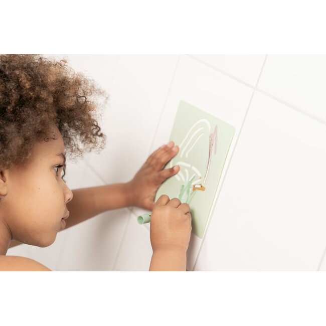 Little Dutch - Badkrijtjes met Spons en Sjablonen