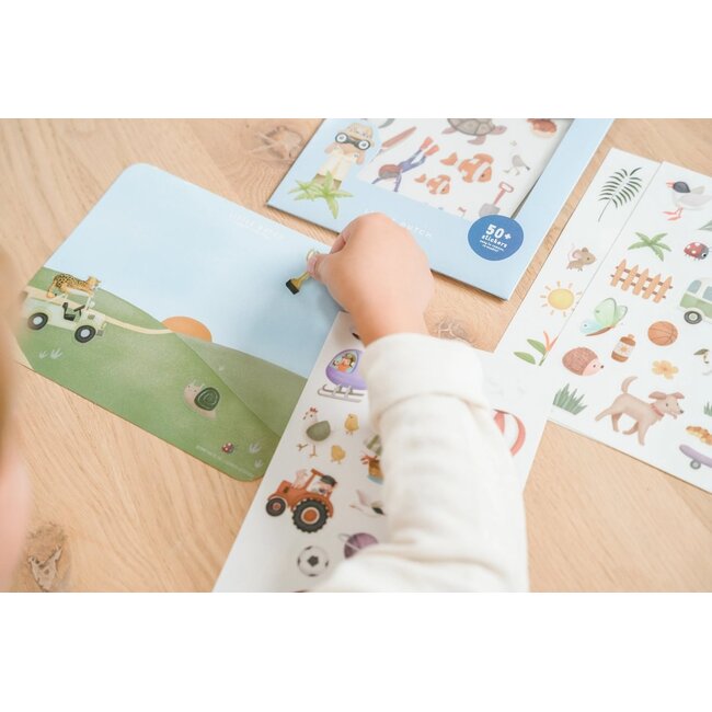 Little Dutch - Raamstickers - Jim & Friends