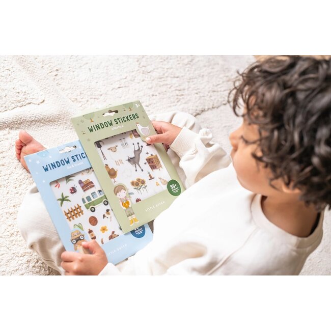 Little Dutch - Raamstickers - Jim & Friends