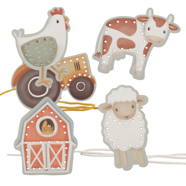 Little Dutch - Rijgkaarten - Little Farm