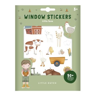 Little Dutch Little Dutch - Raamstickers - Little Farm