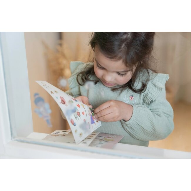 Little Dutch - Raamstickers - Rosa & Friends