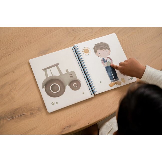 Little Dutch - Aankleed- en Stickerboek - Jim & Friends