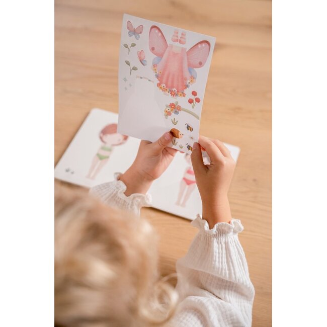 Little Dutch - Aankleed- en Stickerboek - Rosa & Friends