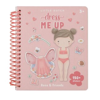 Little Dutch Little Dutch - Aankleed- en Stickerboek - Rosa & Friends