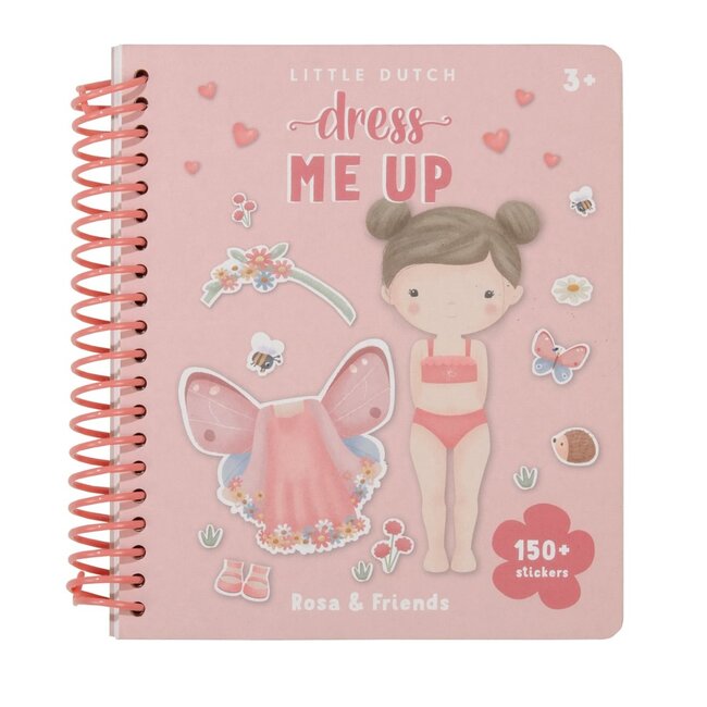 Little Dutch - Aankleed- en Stickerboek - Rosa & Friends