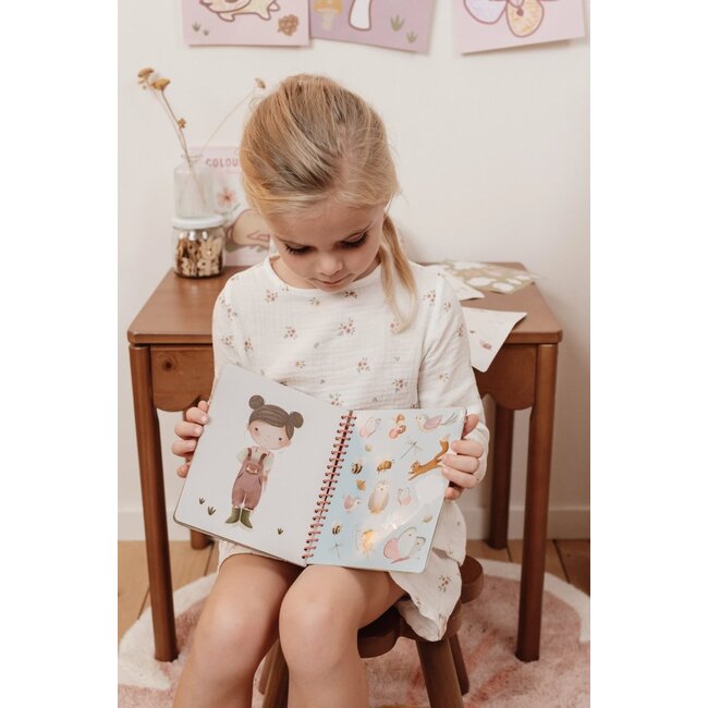 Little Dutch - Aankleed- en Stickerboek - Fairy Garden