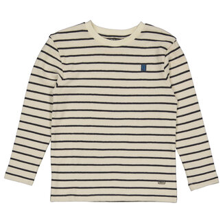 Quapi Quapi - Shirt  Halbert - AOP Grey Stripe