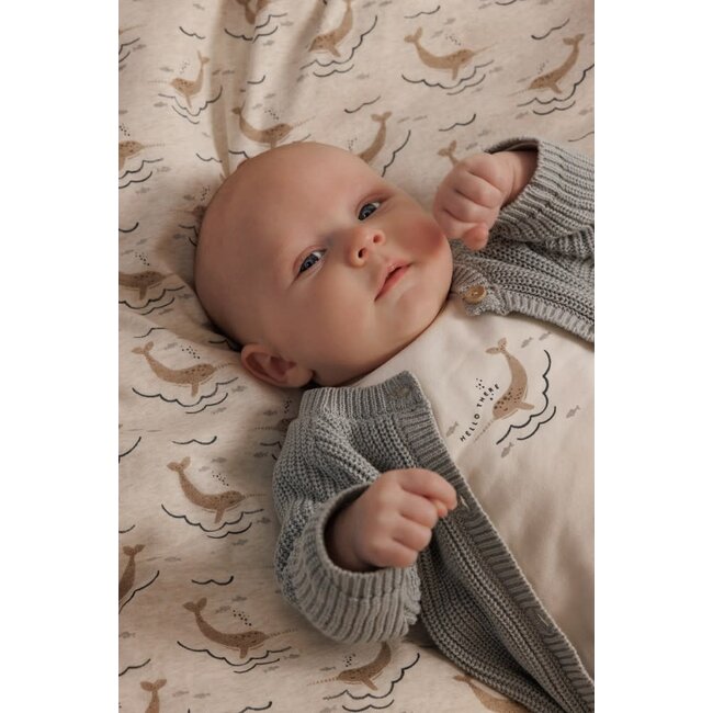 Feetje - Longsleeve Offwhite - Narwal