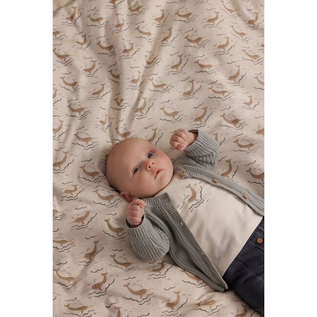 Feetje - Longsleeve Offwhite - Narwal