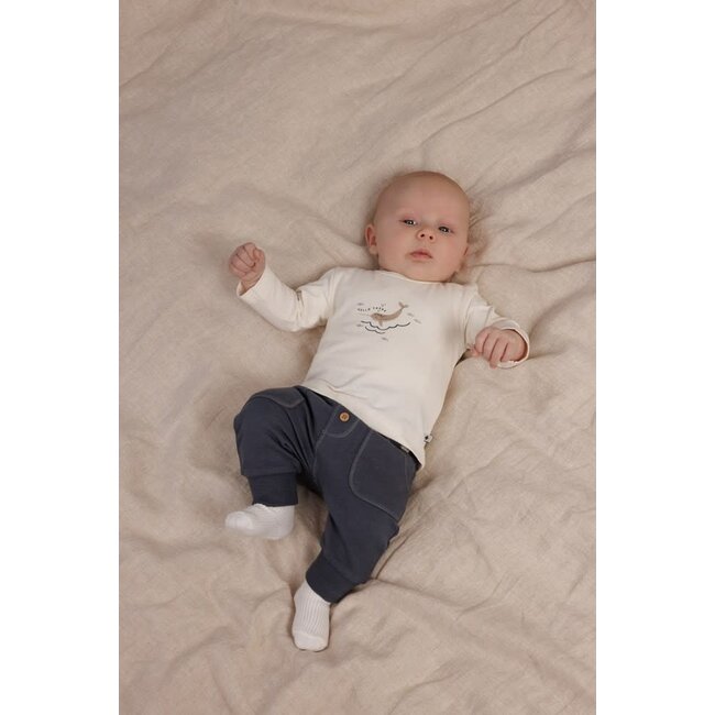 Feetje - Longsleeve Offwhite - Narwal