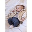 Feetje - Longsleeve Rib met Streep Taupe - Narwal