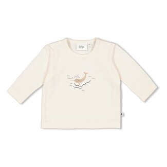 Feetje Feetje - Longsleeve Offwhite - Narwal