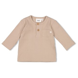 Feetje Feetje - Longsleeve Rib Taupe - Narwal