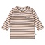 Feetje - Longsleeve Rib met Streep Taupe - Narwal