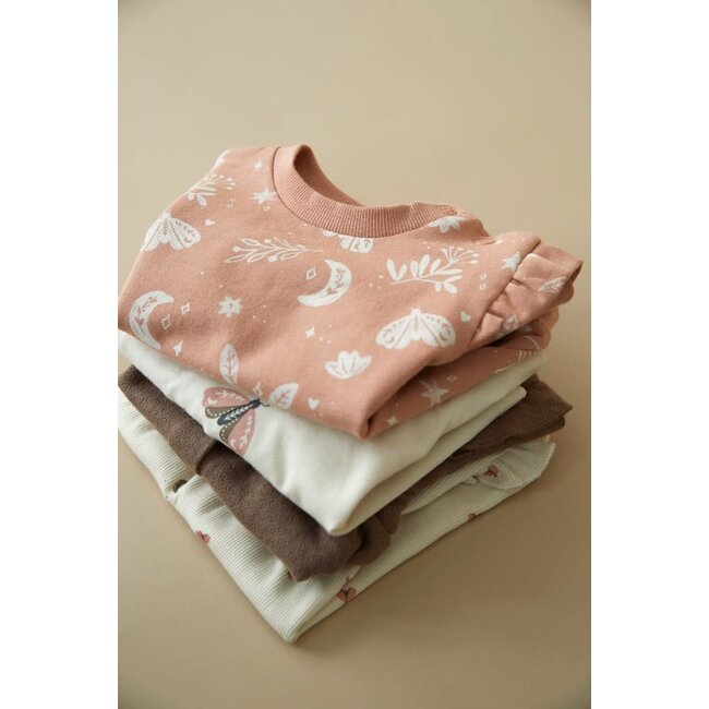 Feetje - Sweater AOP Terra Pink - Dancing In The Moonlight