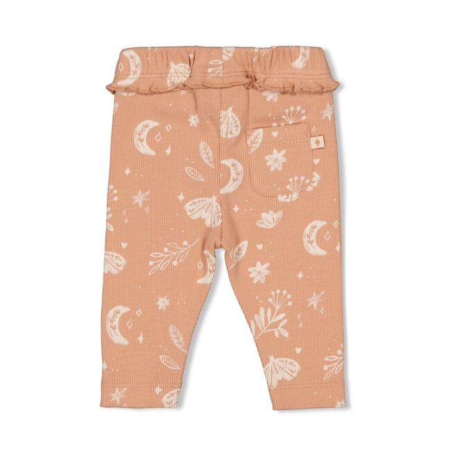 Feetje - Legging Rib AOP Terra Pink - Dancing In The Moonlight