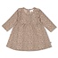 Feetje - Jurk AOP Taupe Melange - Better Together