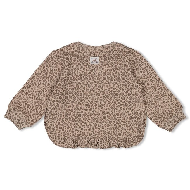 Feetje - Sweater AOP Taupe Melange - Better Together